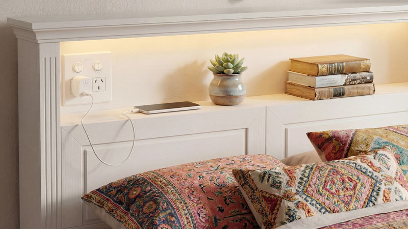 2 Outlet Power Board | Flush Mount | White | Plug & Play GPO | AllSpark